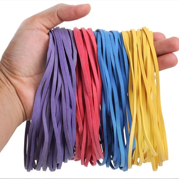 Mr. Pen- Large Assorted Color Rubber Bands,‎ 120 Pack, Giant Elastics for Office - Picture 1 of 8